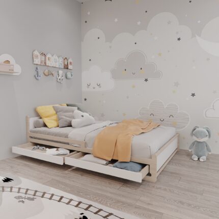 تخت خواب کودک و نوجوان فرنیکا کیدز فیری کیدز Fairy kids bed