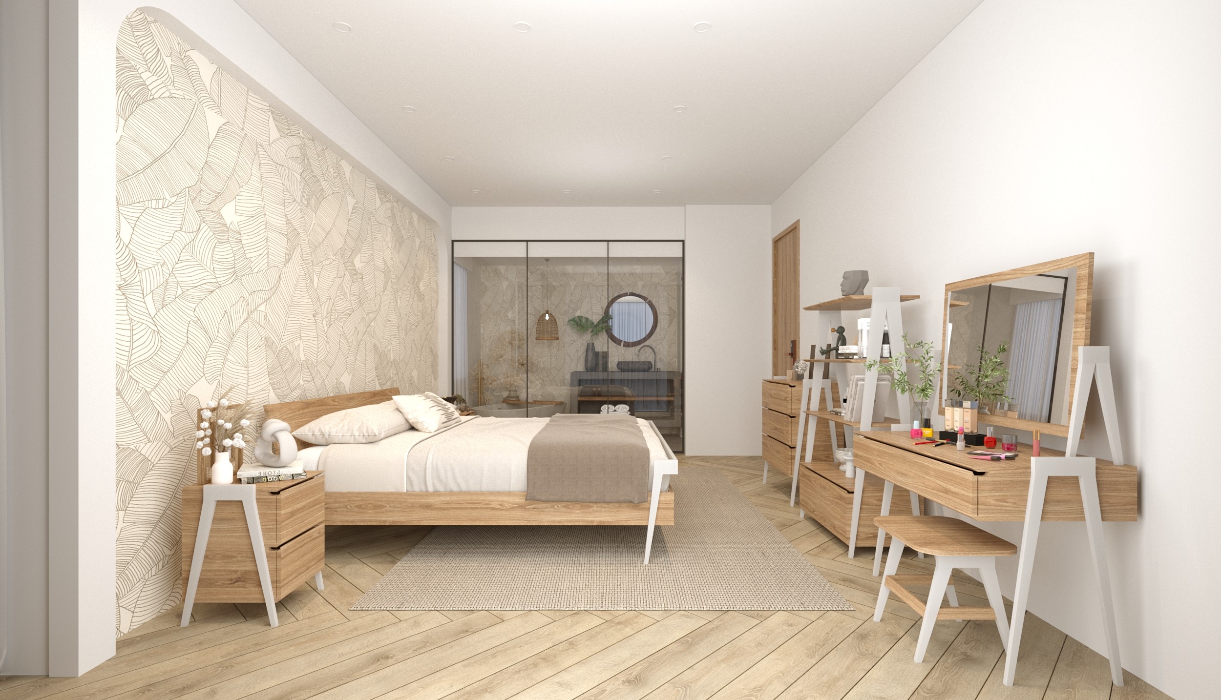 سرویس خواب نجوای چوبی